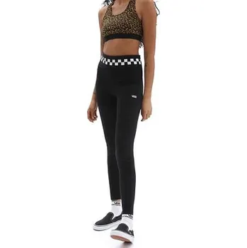 Dámské legíny Legíny Vans CHECKMATE LEGGING Black velikost M