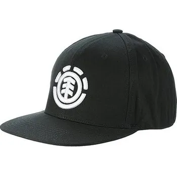 Kšiltovka Kšiltovka Element KNUTSEN CAP A Black White velikost O/S