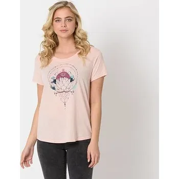 Pánské tričko Tričko Animal SPIRITED Rose Dust Pink velikost 08