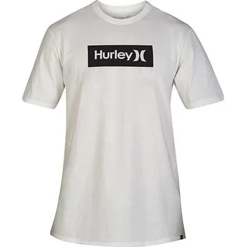 Pánské tričko Tričko Hurley CORE O&O BOXED S/S TEE White velikost XXL