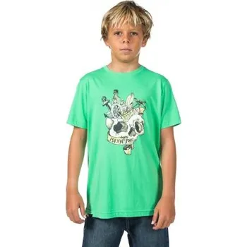 Pánské tričko Tričko Rip Curl KK SKULL SS TEE Irish Green velikost 16