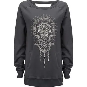 Dámská móda Mikina Animal MAGIC CATCHER Asphalt Grey velikost 10