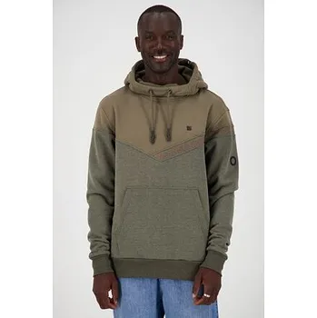 Pánská mikina Mikina Alife and Kickin JASPERAK Stone velikost 3XL