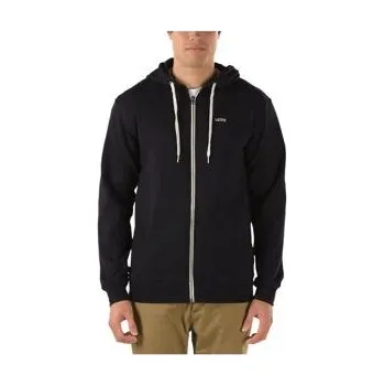 Pánské oblečení Mikina Vans CORE BASICS ZIP HOODIE II Black velikost M