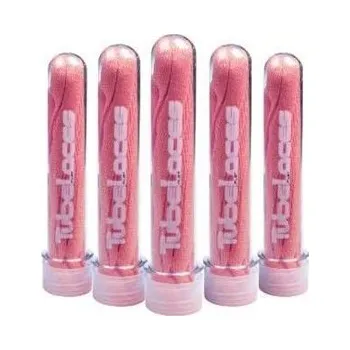 Tkaničky do bot Tkaničky Tubelaces SILVER FLAT Lt. Pink velikost 120