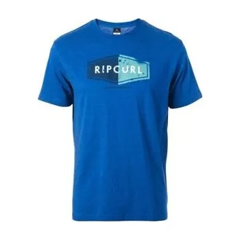 Pánské tričko Tričko Rip Curl LOSANGE LOGO TEE True Blue Marle velikost M