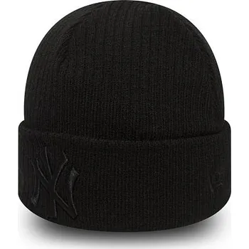 Čepice Zimní čepice New Era MLB WMNS LEAGUE ESSENTIAL CUFF NEYYAN Blkblk velikost O/S