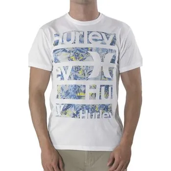 Tričko Hurley WAIKIKI MESS White velikost S