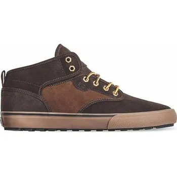 Pánská obuv Boty Globe MOTLEY MID Brown/Tan/Plaid velikost 44.5