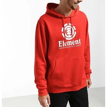 Pánská mikina Mikina Element VERTICAL Fire Red velikost XL