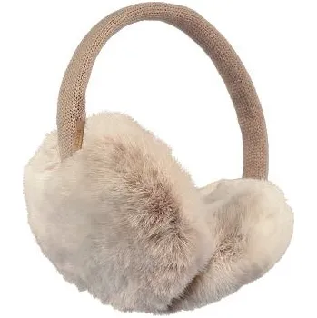 Čepice Klapky na uši Barts FUR EARMUFFS Sand velikost O/S