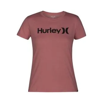 Tričko Hurley ONE AND ONLY PERFECT CREW Red Stardust velikost XS