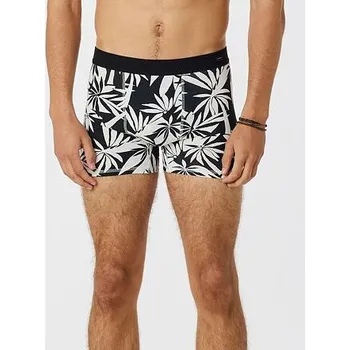 Boxerky Spodní prádlo Rip Curl PARTY UNDERWEAR Black/White velikost L