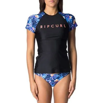 Dámské tričko Lykra Rip Curl TROPIC TRIBE RELAXED S/SL Navy velikost 10