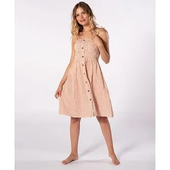 Dámské šaty šaty Rip Curl SWEET STRIPY DRESS White velikost XS