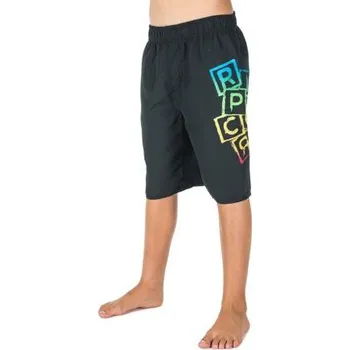Dámské plavky Plavky Rip Curl CORPO HIT E/F BOYS Black velikost 16