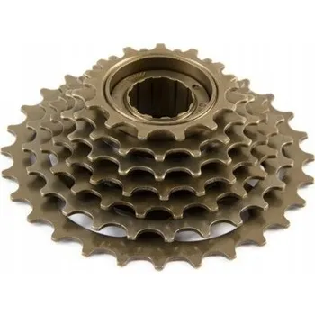 Sedmikolečko na kolo 7-rychlostní 14-28z hnědé