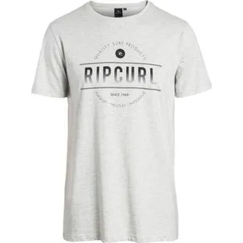 Tričko Rip Curl ROUNDED SS TEE Moonbeam Marle velikost L