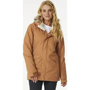 Bunda Rip Curl RIDER PARKER JACKET 10K/10K Light Brown velikost XS
