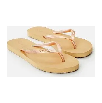 Dámské žabky žabky Rip Curl SCRIPT WAVE BLOOM OPEN TOE Gold velikost 38.0