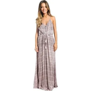 Dámské šaty šaty Rip Curl SNAKE LONG DRESS Sedona Sag velikost M