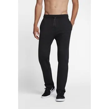 Tepláky Hurley BAYSIDE FLEECE PANT Black velikost L