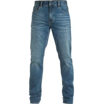 Pánské oblečení Kalhoty Rip Curl OVERRULLED STRAIGHT DENIM Vintage Wash velikost 30