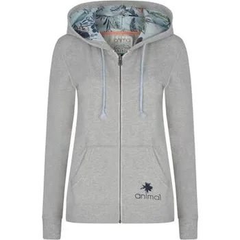 Dámská mikina Mikina Animal ISLANDER Grey Marl velikost 16