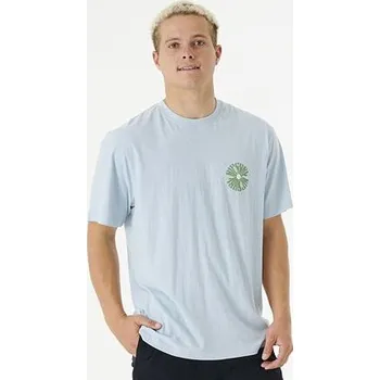 Pánská móda Tričko Rip Curl SWC PSYCHE CIRCLES TEE Yucca velikost XL