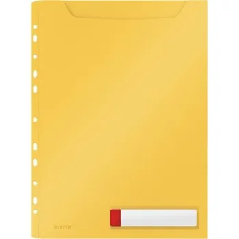 LEITZ Desky velkokapacitní Cosy A4, neprůhledný PP, 3 ks, teplá žlutá
