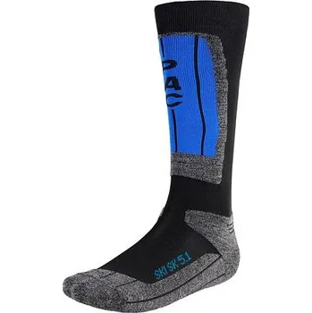 Dámské ponožky Ponožky PAC SK 5.1 SKI ALLROUND Navy velikost 40-43