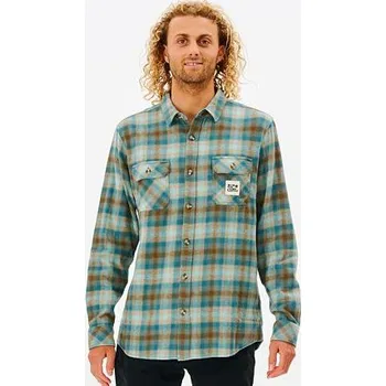 Pánská košile Košile Rip Curl SWC FLANNEL SHIRT Mint velikost XL