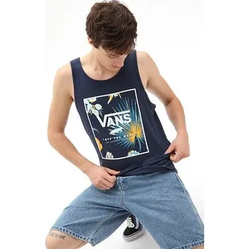 Pánské tílko Tílko Vans PRINT BOX TANK Dress Blues/Califas velikost L
