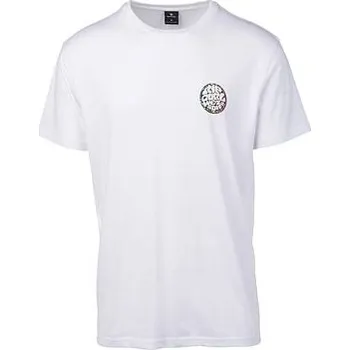 Pánské tričko Tričko Rip Curl RIDER'S SS TEE Optical White velikost L