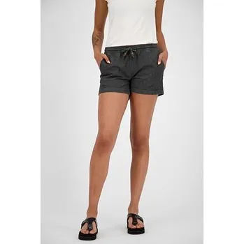 Dámské kraťasy šortky Alife and Kickin JANEAK DNM Black Denim velikost XL