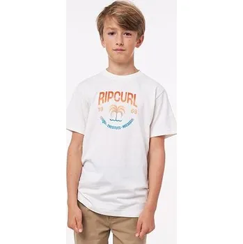 Dámské tričko Tričko Rip Curl DESTI TEE -BOY Bone velikost 8