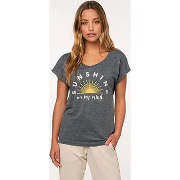 Pánské tričko Tričko Rip Curl SUNSHINE TEE Dark Grey velikost XL