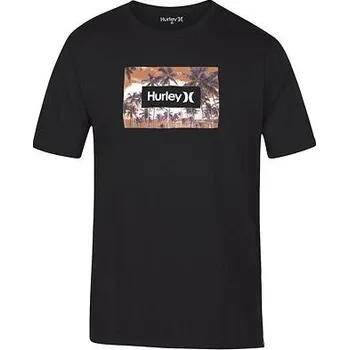 Tričko Hurley BOARDERS S/S TEE Black velikost S