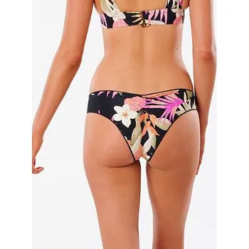 Dámské plavky Plavky Rip Curl NORTH SHORE CHEEKY HIPSTER PA Black velikost XL