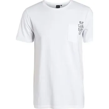 Pánské tričko Tričko Rip Curl NOSES SS TEE Optical White velikost L