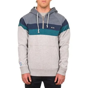 Pánské oblečení Mikina Rip Curl ARCHIVE POP OVER Cement Marle velikost L