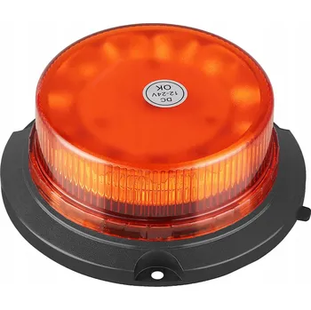 Autoelektronika 24 LED otočné výstražné světlo blikající maják magnet 10 V-30 V 12 V