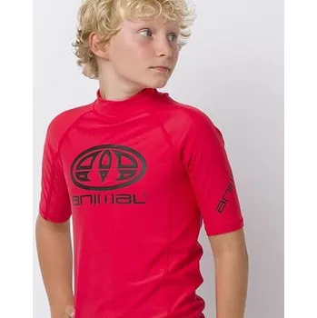 Chlapecká mikina Lykra Animal HILTERN Watermelon Red velikost 5/6