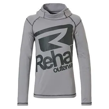 Chlapecká mikina Mikina Rehall COOPER JR Gravel Stone velikost 128