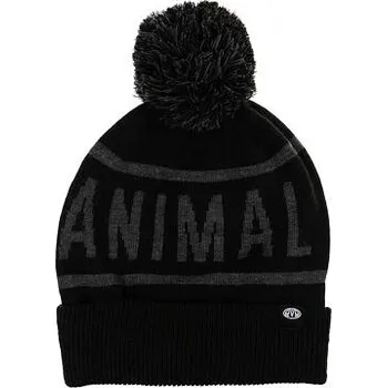 Čepice Zimní čepice Animal GARRETT Black velikost O/S