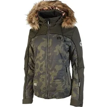 Bunda Rehall ISABELLA Camo Olive velikost L