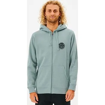 Dámská mikina Mikina Rip Curl WETSUIT ICON ZIP THRU HOOD Mineral Blue velikost L