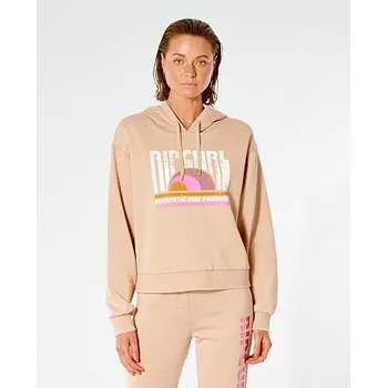 Pánská mikina Mikina Rip Curl WAVE SHAPERS HOOD Tan velikost M