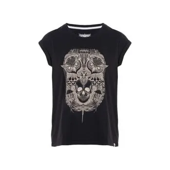 Pánské tričko Tričko Animal SKOWL Black velikost 08