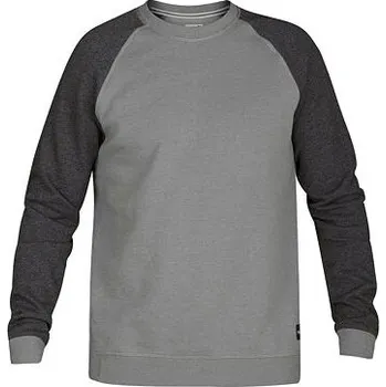 Pánská mikina Mikina Hurley CRONE CREW Grey Heather velikost XL